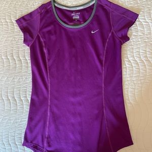 Authentic Nike T-Shirt, very gently used, Made in Vietnam, Dri Fit fabric,
